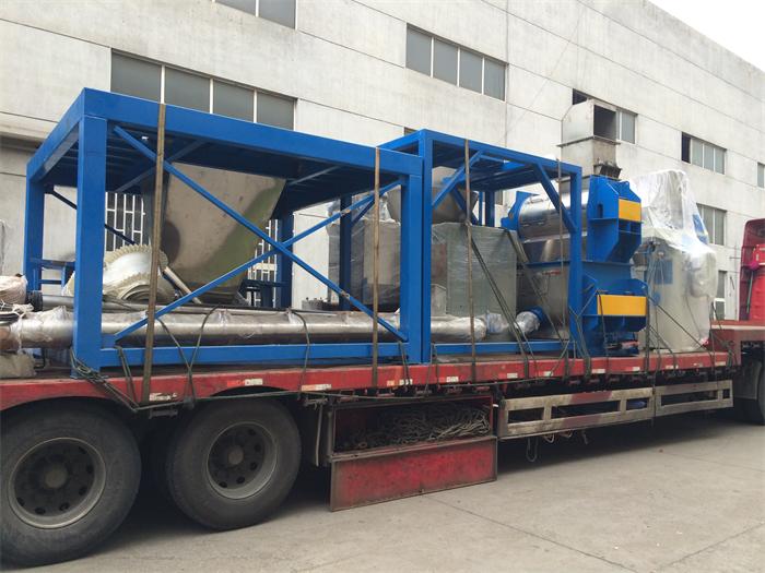 混合成套設備成功出廠發往大連